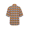 African Fashion Print Pattern Women's Hawaiian Shirt