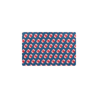 American Football Star Design Pattern Kitchen Mat