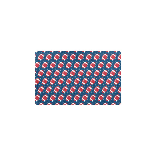 American Football Star Design Pattern Kitchen Mat