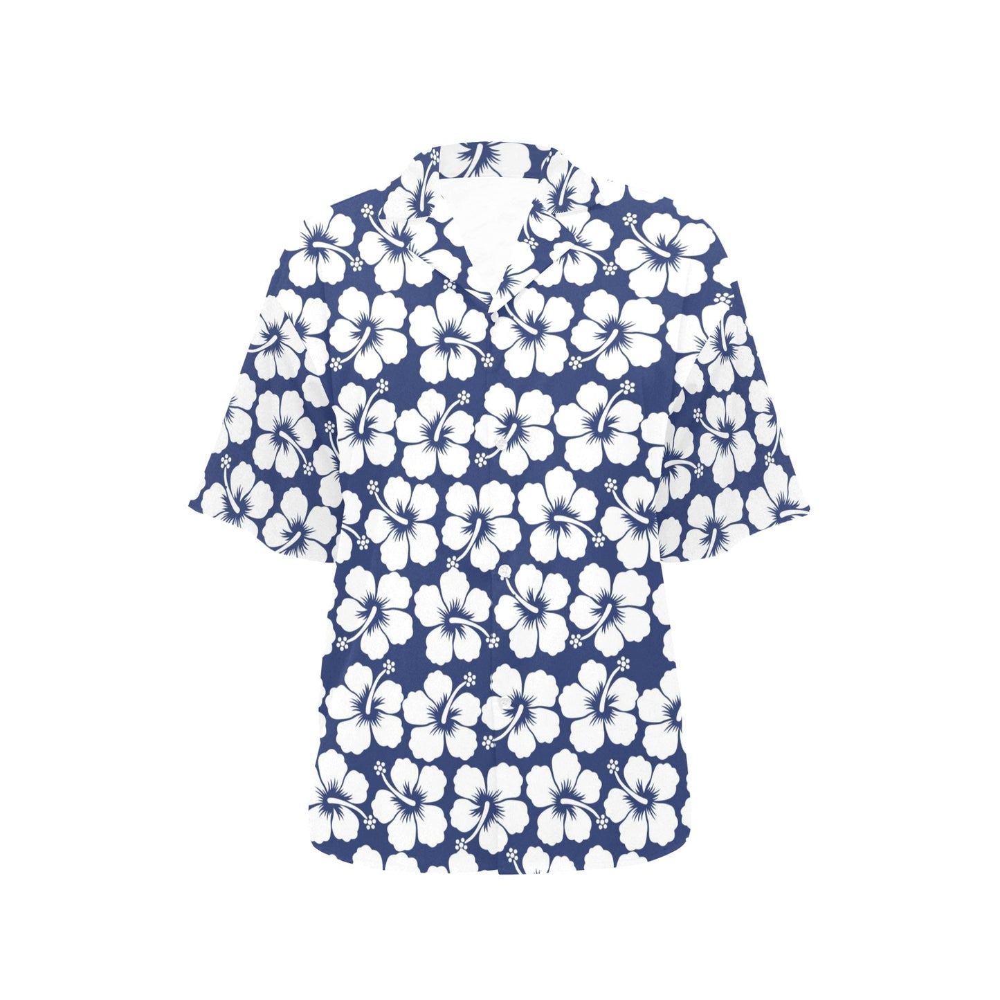 Hibiscus Pattern Print Design HB013 Women's Hawaiian Shirt