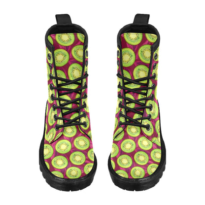 Kiwi Pattern Print Design KW05 Women's Boots