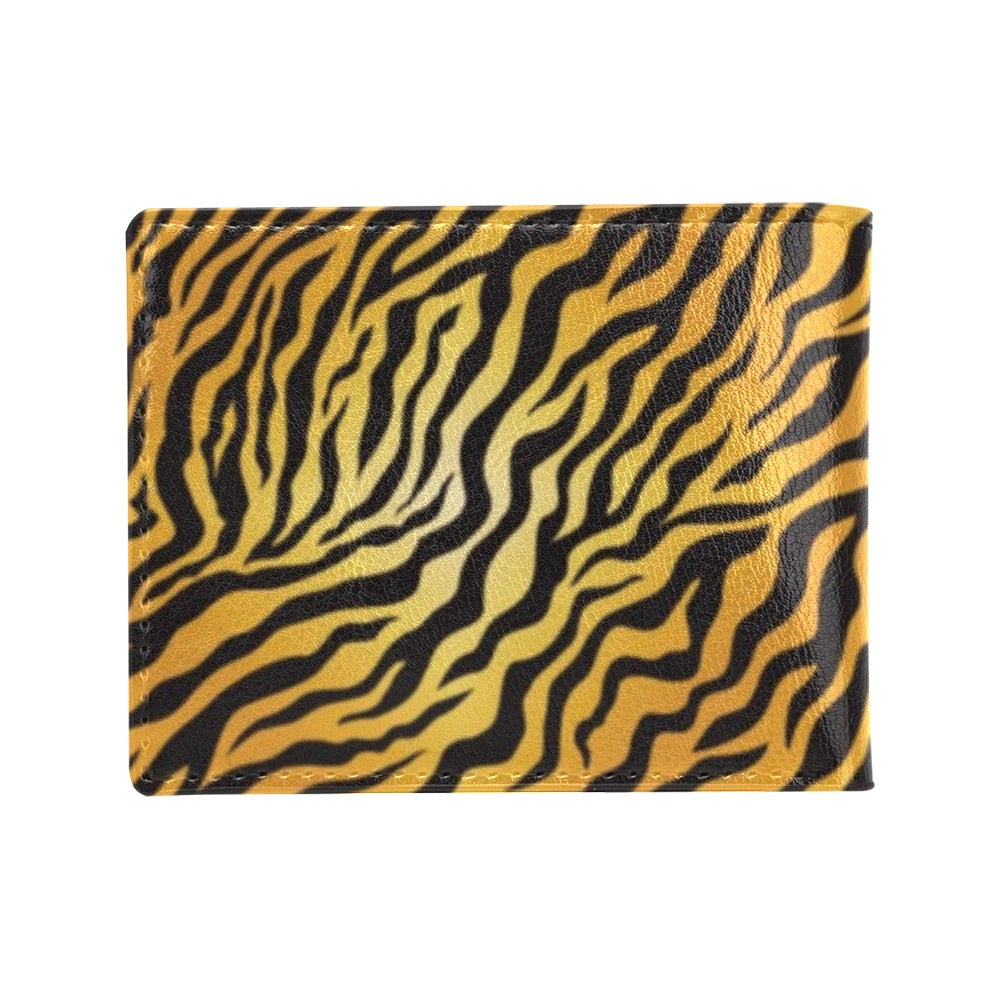 Tiger Print Design LKS302 Men's ID Card Wallet