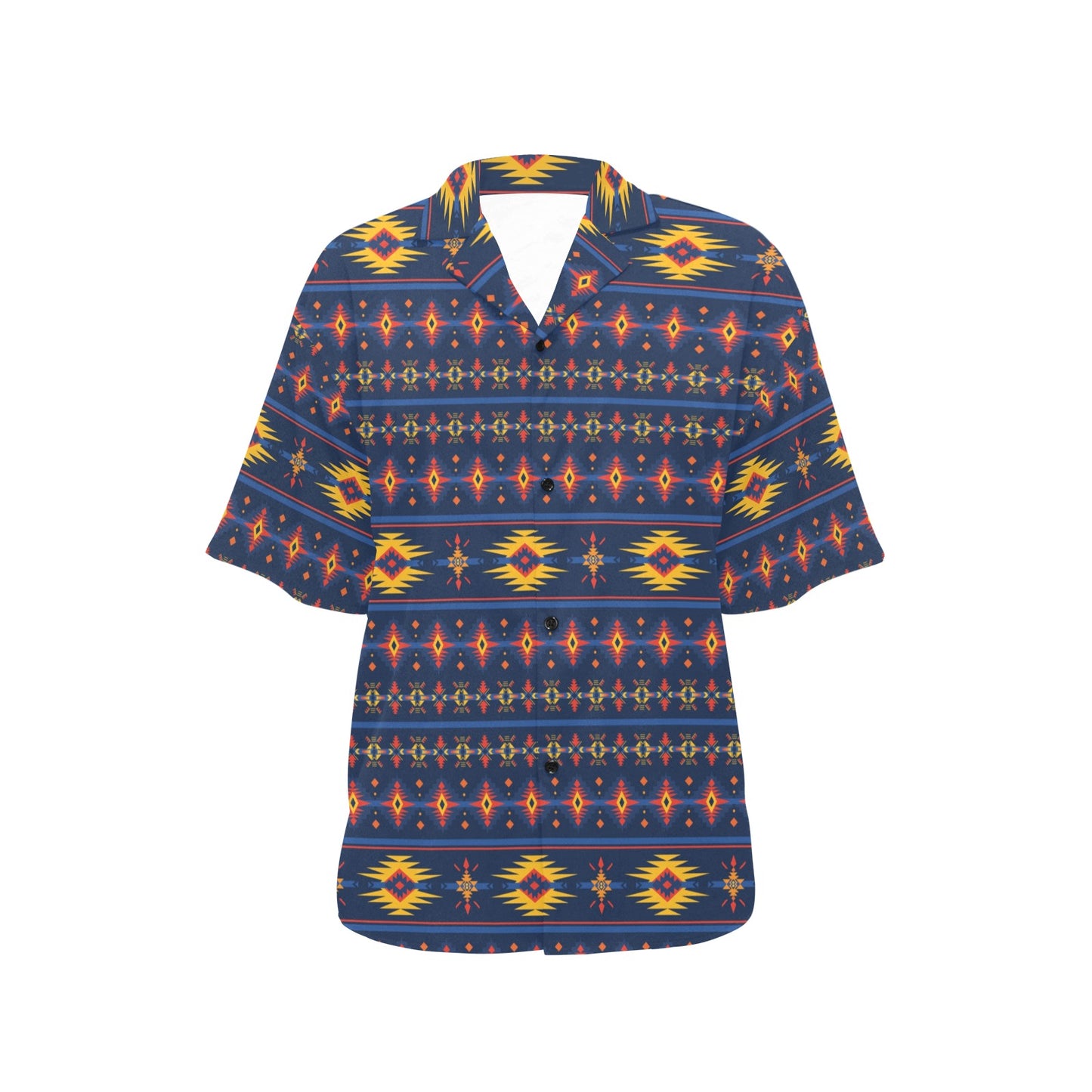 Southwest Pattern Print Design LKS306 Women's Hawaiian Shirt