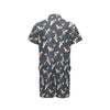 KOI Fish Pattern Print Design 04 Men's Romper