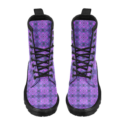 kaleidoscope Pattern Print Design Women's Boots