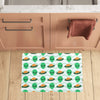 Alien UFO Pattern Print Design 04 Kitchen Mat