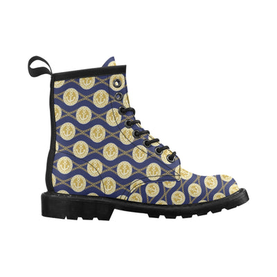 Anchor Luxury Pattern Women's Boots