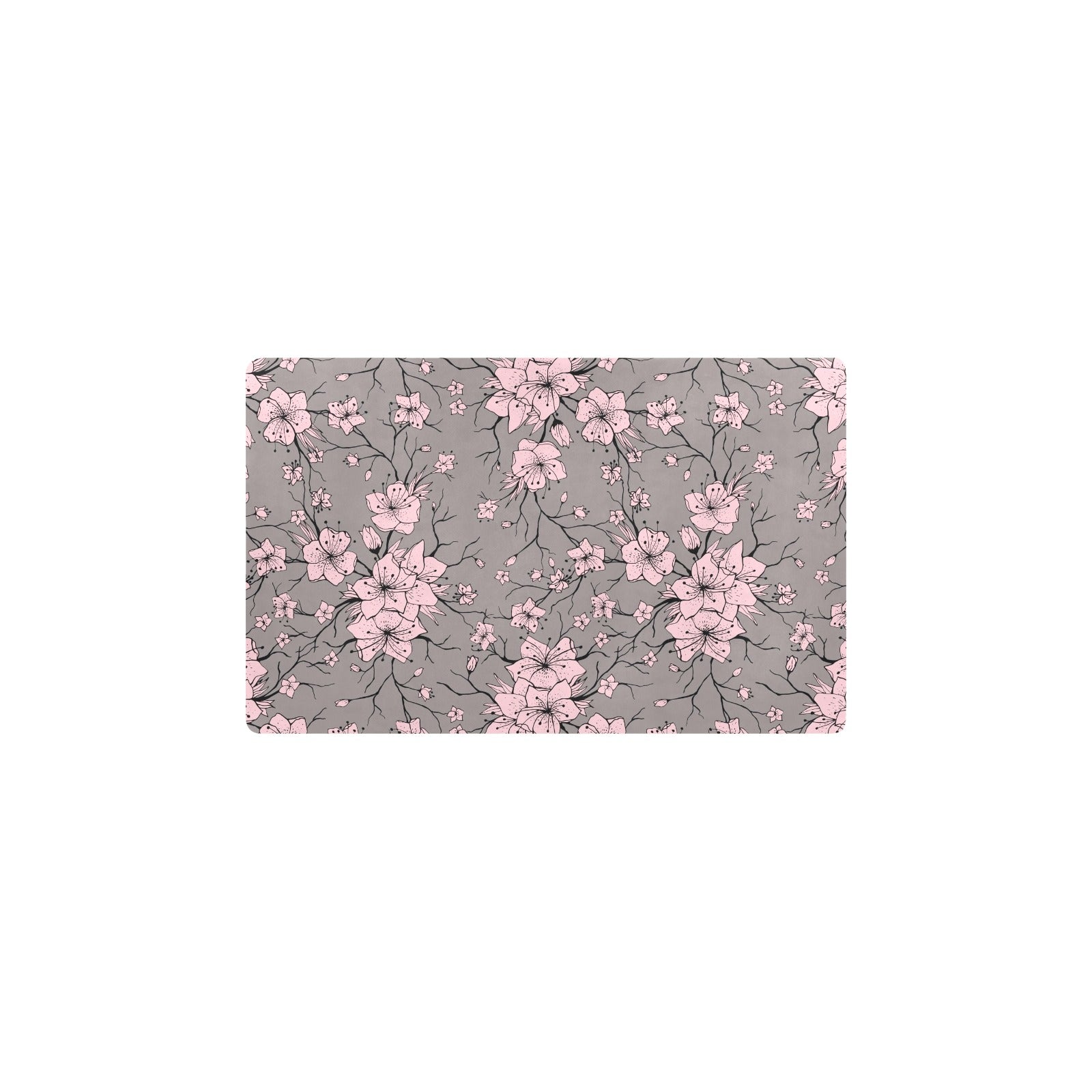 Cherry Blossom Pattern Print Design CB05 Kitchen Mat