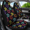 Chakra OM Print Pattern Universal Fit Car Seat Covers