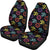 Chakra OM Print Pattern Universal Fit Car Seat Covers