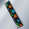 Chakra Pattern Print Design 01 Car Sun Shade-JORJUNE.COM