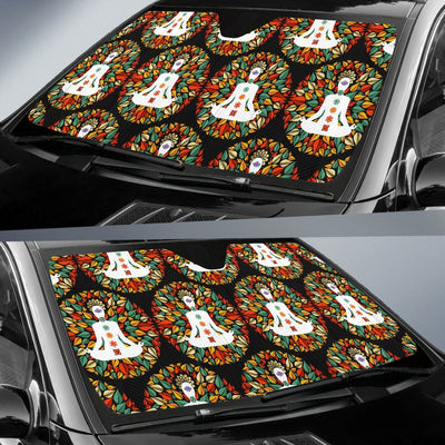 Chakra Yoga Car Sun Shade-JorJune