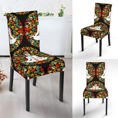 Chakra Yoga Dining Chair Slipcover-JORJUNE.COM