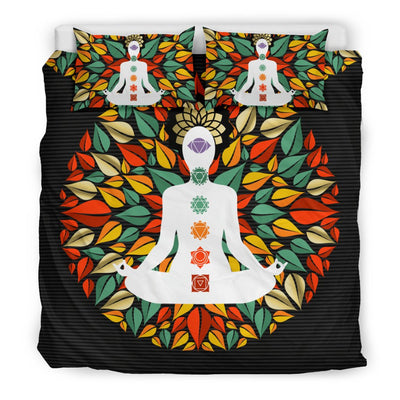 Chakra Yoga Duvet Cover Bedding Set