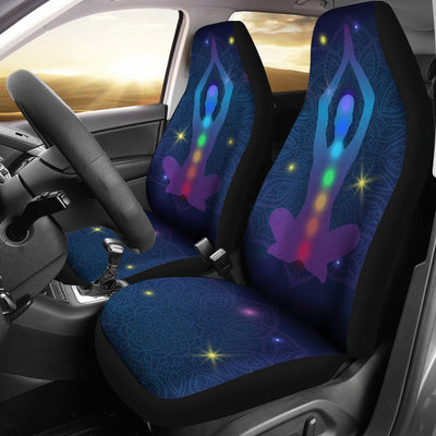 Chakra Yoga Mandala Universal Fit Car Seat Covers