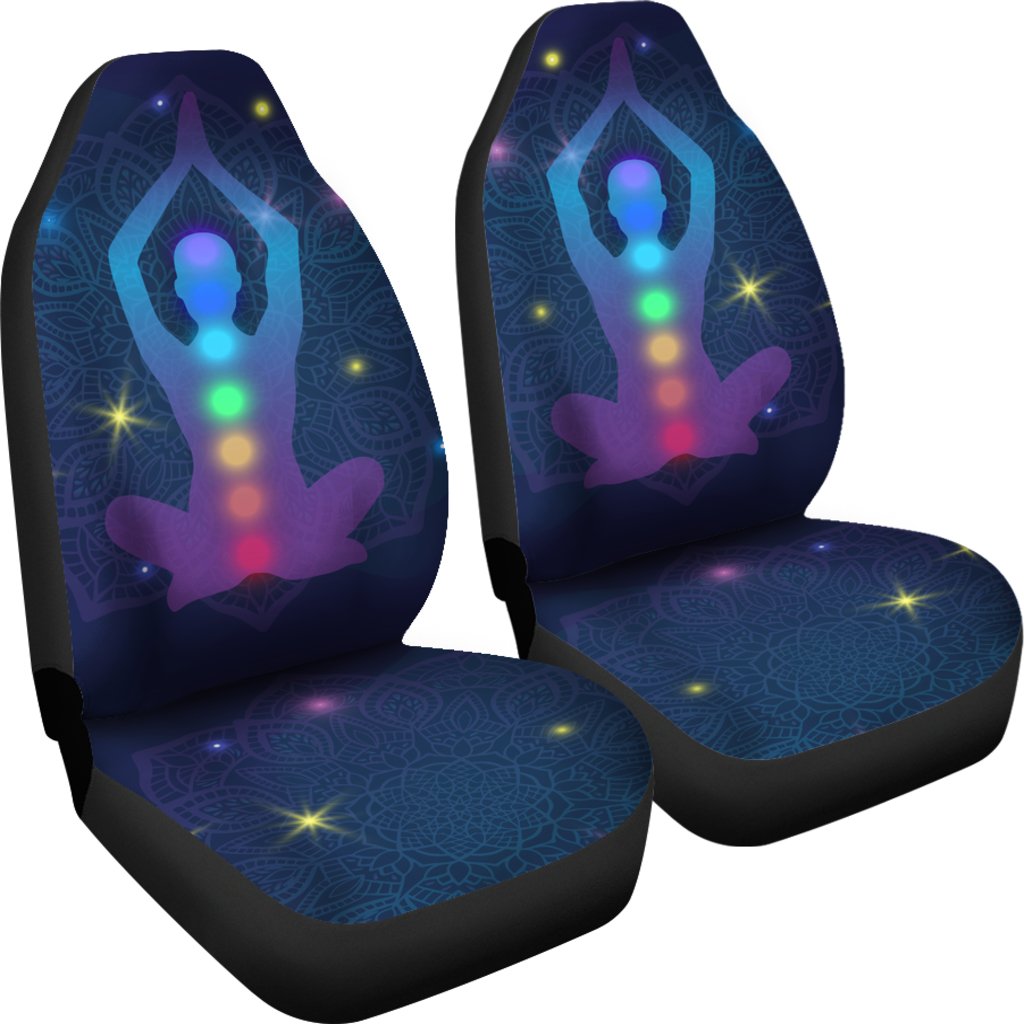 Chakra Yoga Mandala Universal Fit Car Seat Covers