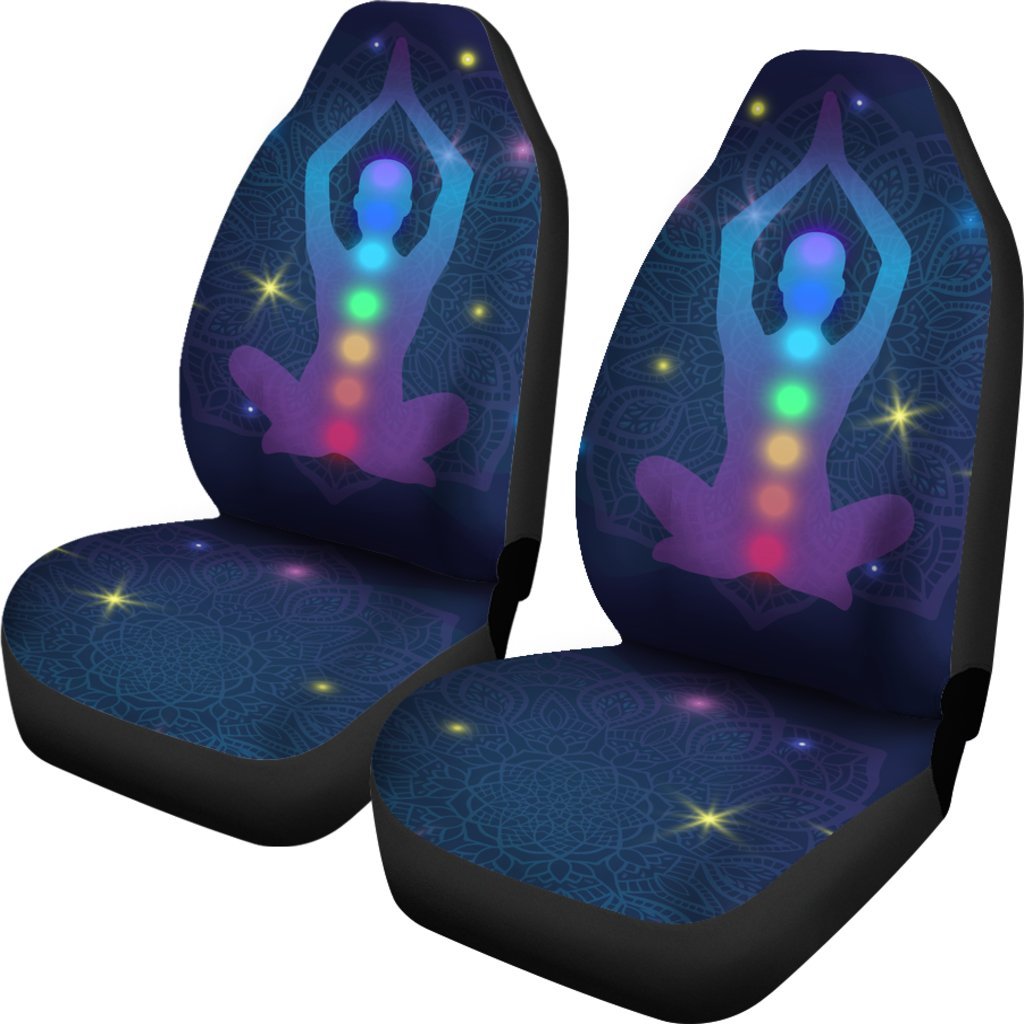 Chakra Yoga Mandala Universal Fit Car Seat Covers