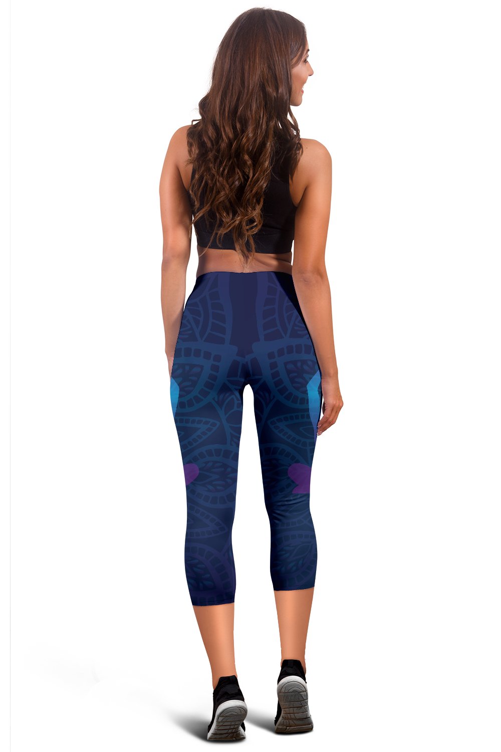 Chakra Yoga Mandala Women Capris