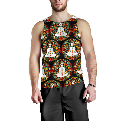 Chakra Yoga Men Tank Top