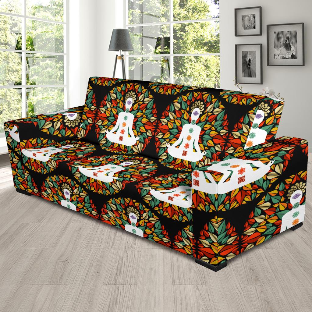 Chakra Yoga Sofa Slipcover-JORJUNE.COM
