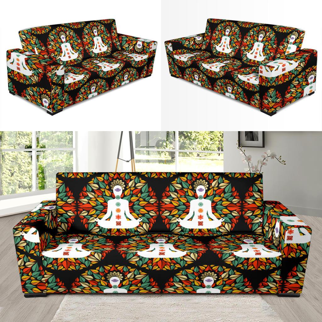 Chakra Yoga Sofa Slipcover-JORJUNE.COM