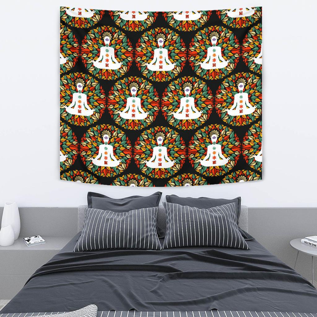 Chakra Yoga Tapestry