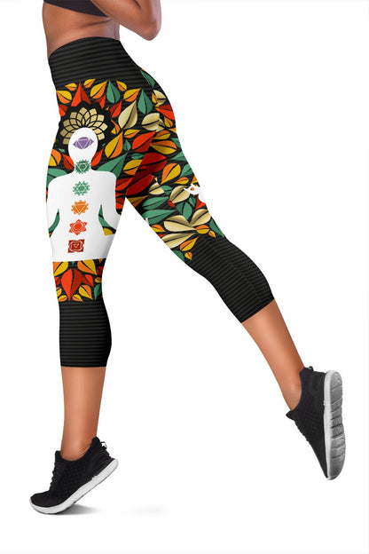 Chakra Yoga Women Capris