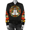 Chakra Yoga Women Casual Bomber Jacket