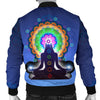 Chakra Zen Yoga Men Casual Bomber Jacket