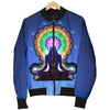 Chakra Zen Yoga Men Casual Bomber Jacket