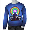 Chakra Zen Yoga Men Crewneck Sweatshirt