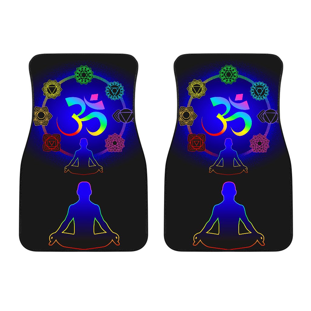 Chakra Zen Yoga OM Car Floor Mats