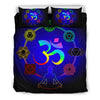 Chakra Zen Yoga OM Duvet Cover Bedding Set