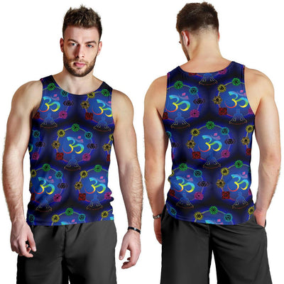 Chakra Zen Yoga OM Men Tank Top