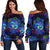 Chakra Zen Yoga OM Off Shoulder Sweatshirt