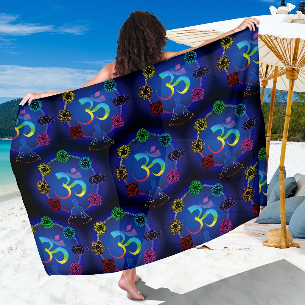 Chakra Zen Yoga OM Sarong Pareo Wrap