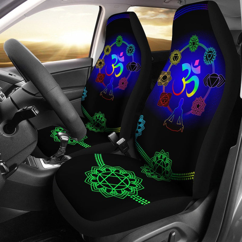 Chakra Zen Yoga OM Universal Fit Car Seat Covers