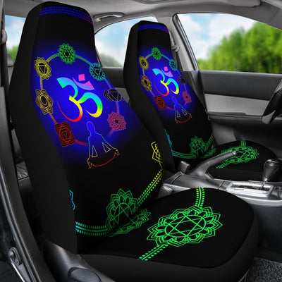 Chakra Zen Yoga OM Universal Fit Car Seat Covers