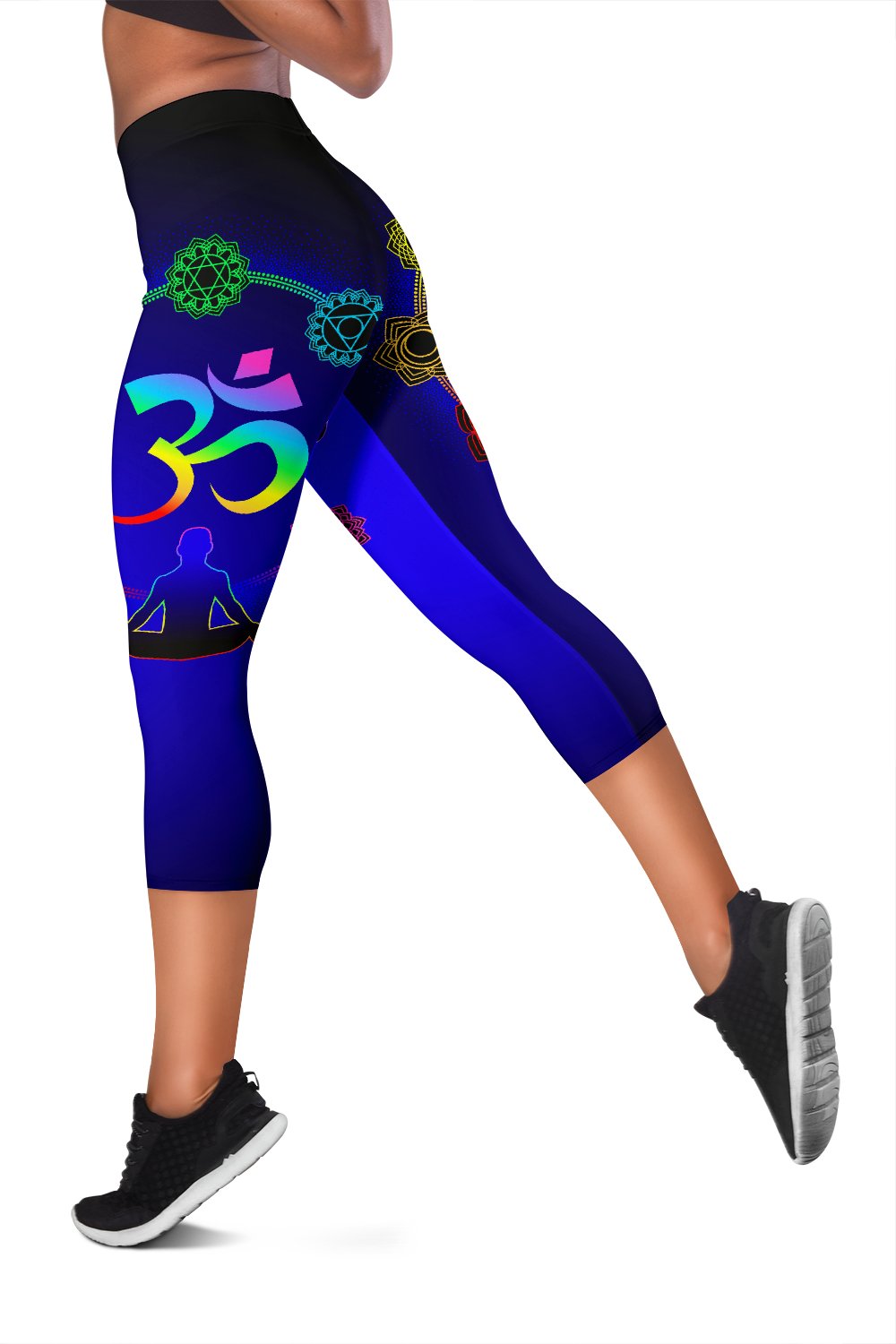Chakra Zen Yoga OM Women Capris