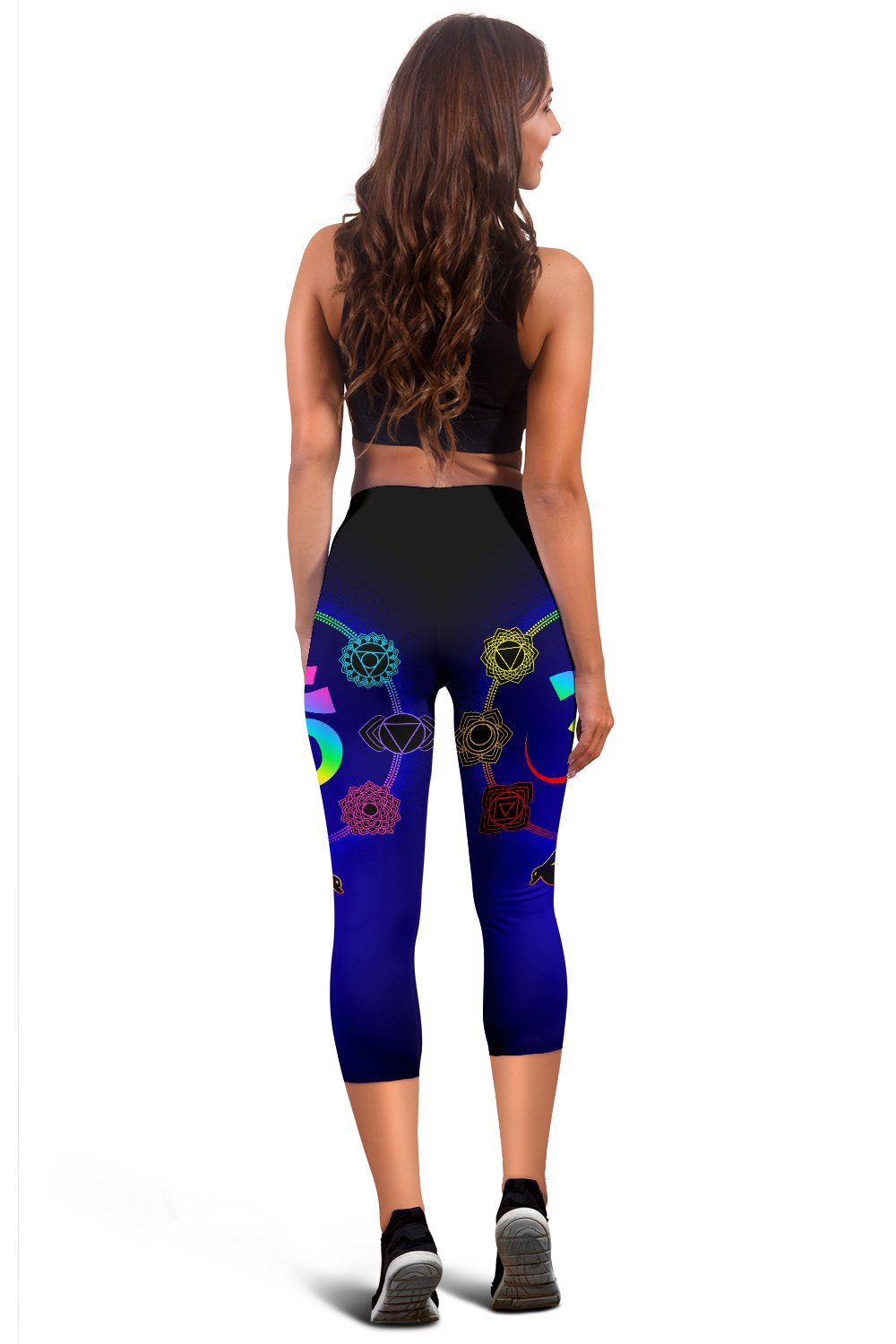Chakra Zen Yoga OM Women Capris