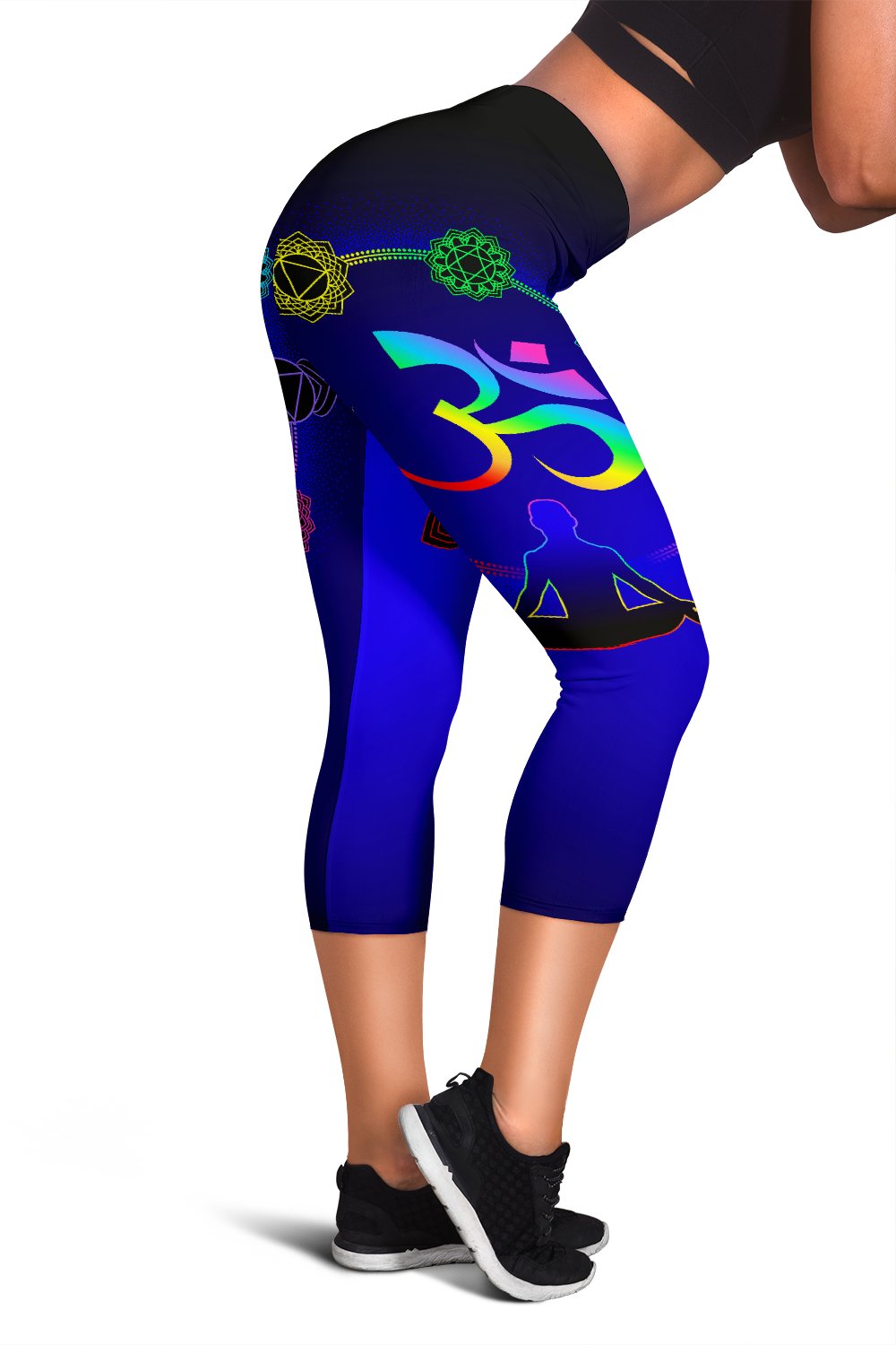 Chakra Zen Yoga OM Women Capris