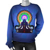 Chakra Zen Yoga Women Crewneck Sweatshirt