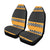 Checkered Pattern Print Design 01 Car Seat Covers (Set of 2)-JORJUNE.COM