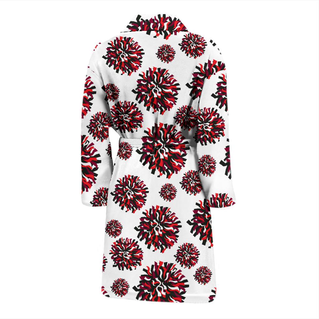 Cheerleader Pattern Print Design 01 Men Bathrobe-JORJUNE.COM