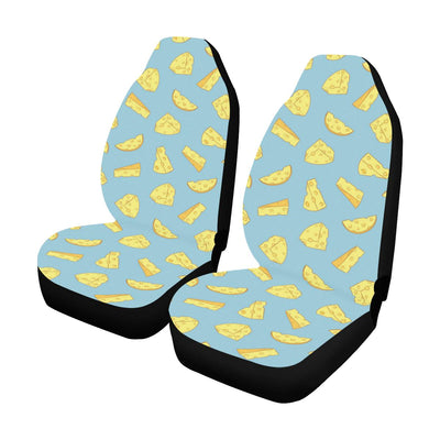 Cheese Pattern Print Design 04 Car Seat Covers (Set of 2)-JORJUNE.COM