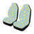 Cheese Pattern Print Design 04 Car Seat Covers (Set of 2)-JORJUNE.COM