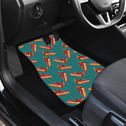 Cheesecake Cherry Pattern Print Design CK03 Car Floor Mats-JorJune
