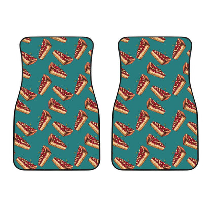 Cheesecake Cherry Pattern Print Design CK03 Car Floor Mats-JorJune