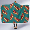 Cheesecake Cherry Pattern Print Design CK03 Hooded Blanket-JORJUNE.COM