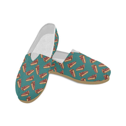 Cheesecake Cherry Pattern Print Design CK03 Women Casual Shoes-JorJune.com